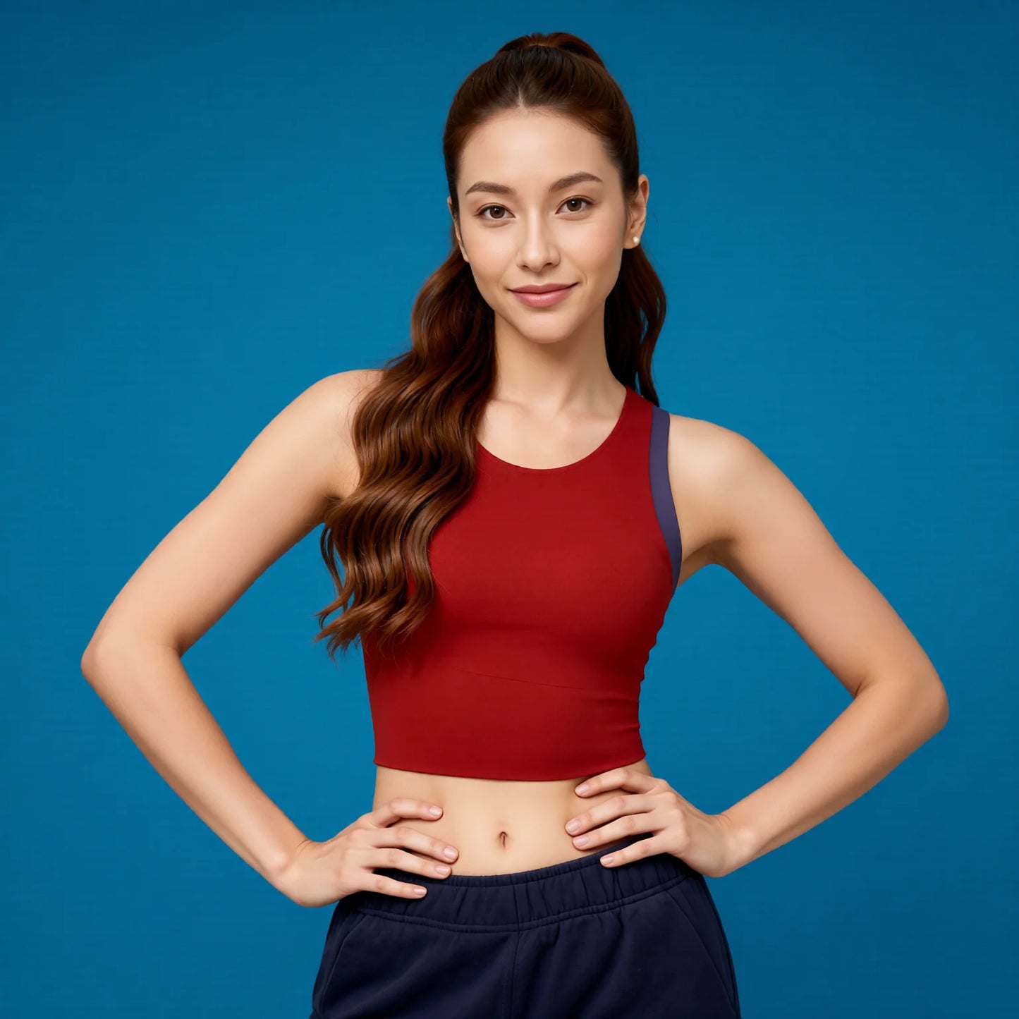 Mid Intensity Sportswear Bra - One Piece Tank Top for Gym Yoga