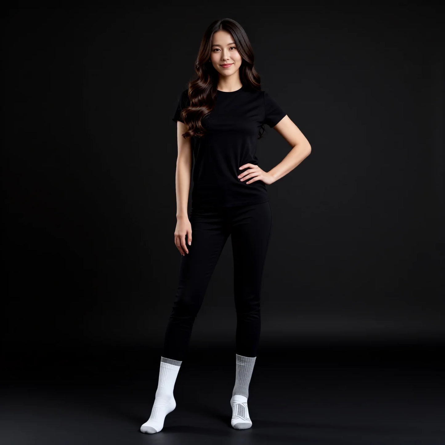 Breathable Cushioned Sports Socks for Running and Everyday Wear