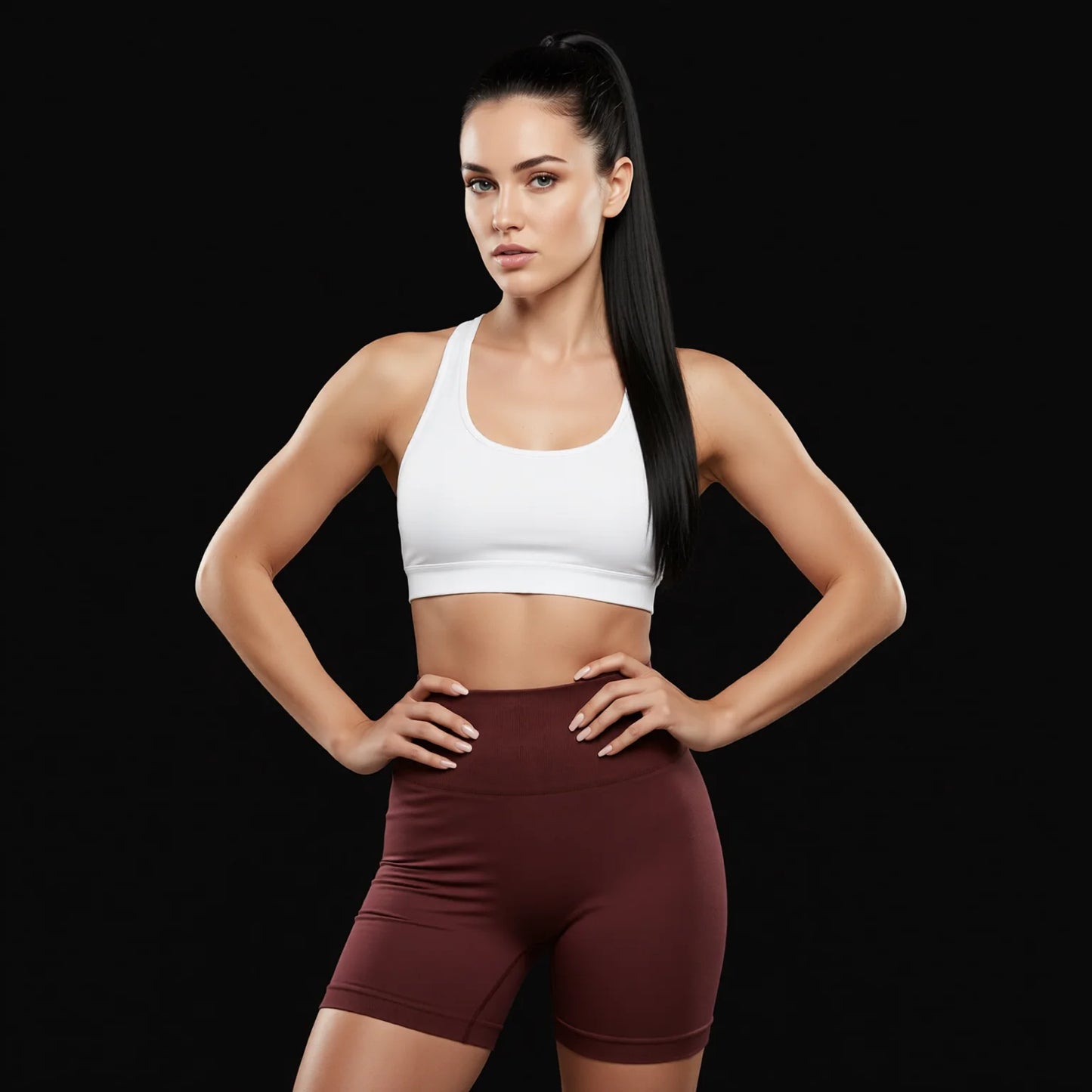 Seamless Peach Butt Lift High Waist Yoga Shorts
