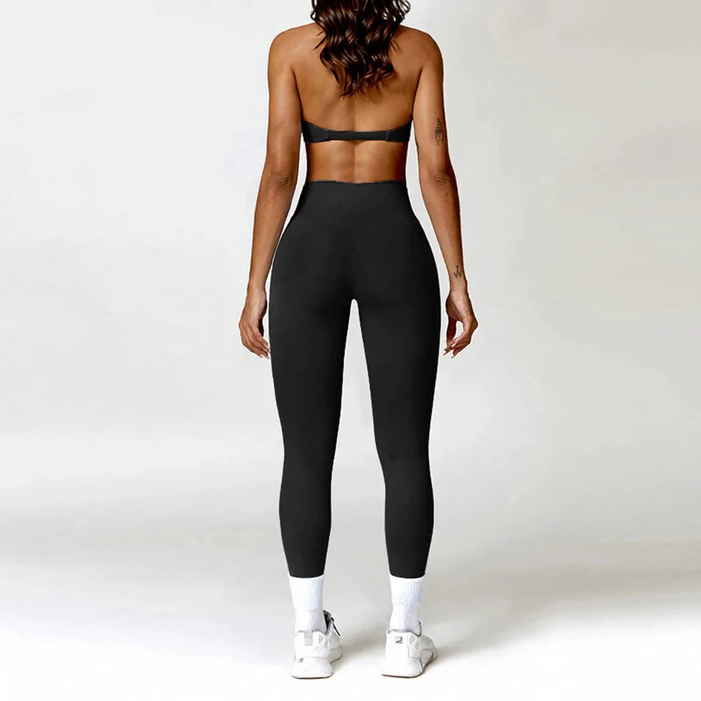 High Waisted Push Up Leggings Women - Seamless Sports Tights