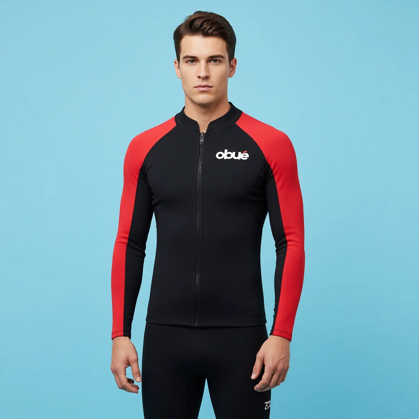 Long Sleeve UV Protection Rash Guard Two-Piece Swim Set