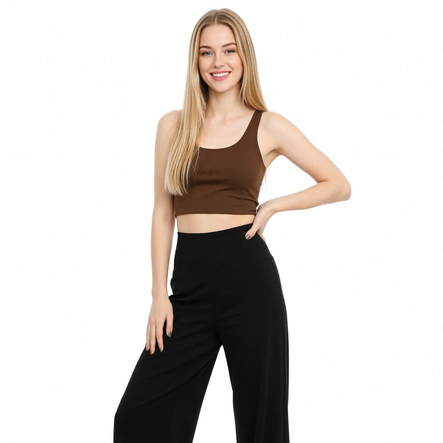 High-Waisted Loose Fit Yoga Pants - Breathable Summer Fitness Trousers