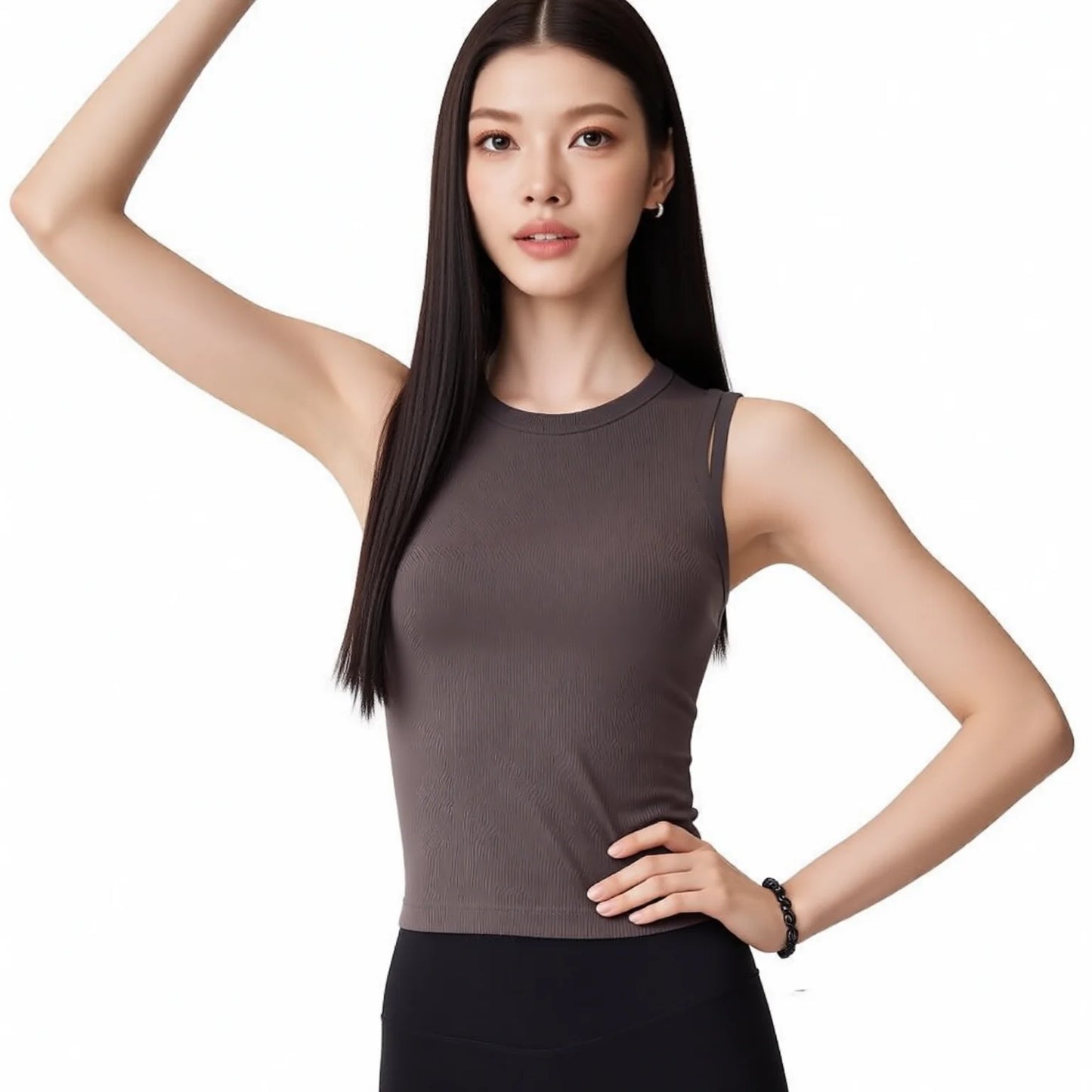 Seamless Anti-Shock Sports Tank Top for Women
