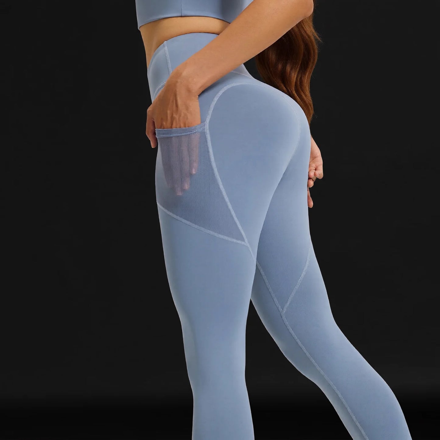 High Waist Butt Lifting Seamless Yoga Leggings