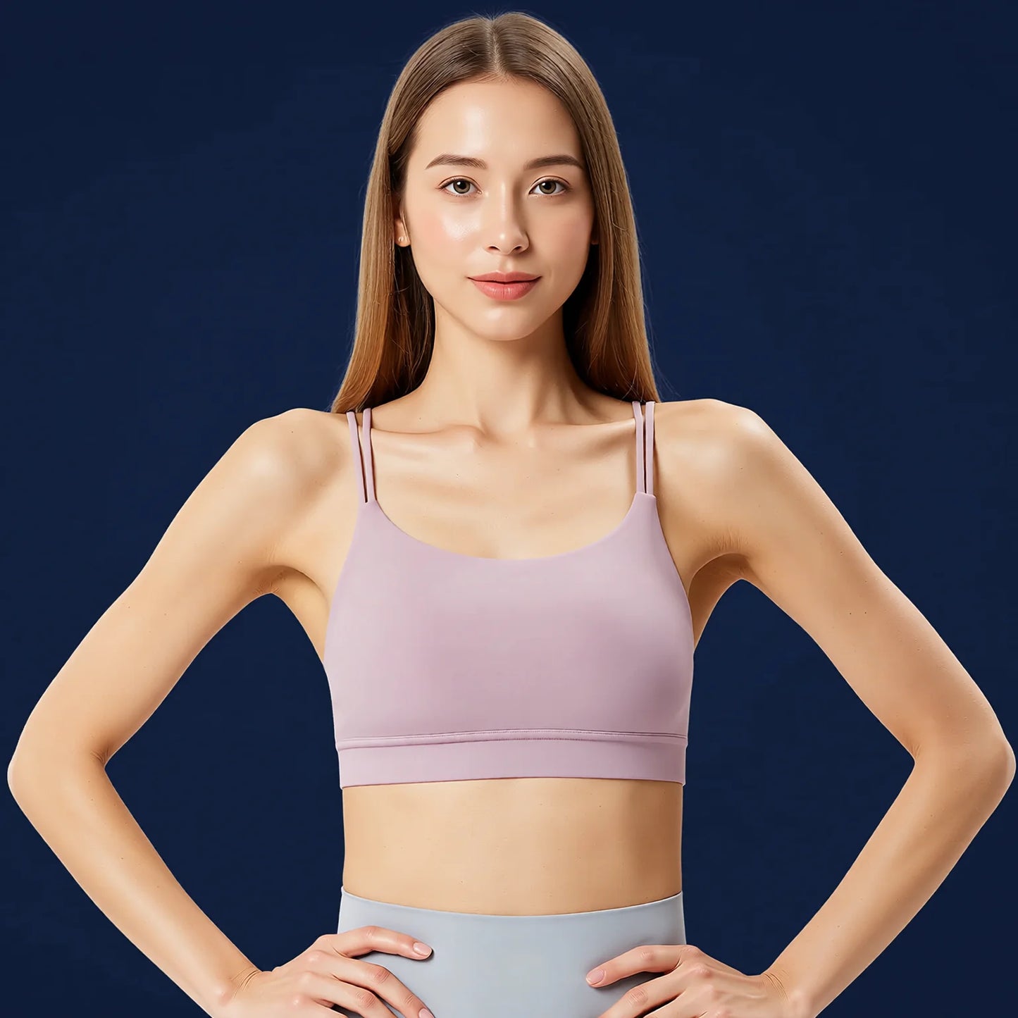 High Support Cross Back Sports Bra for High Intensity Workouts