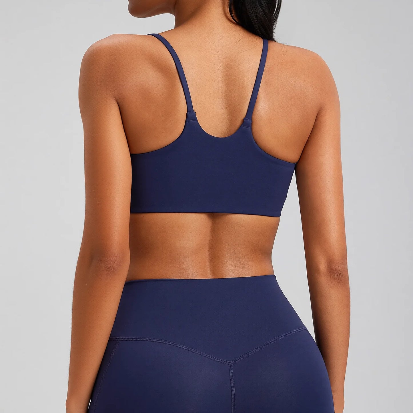 Y-Back Sports Bra with Padded Cups