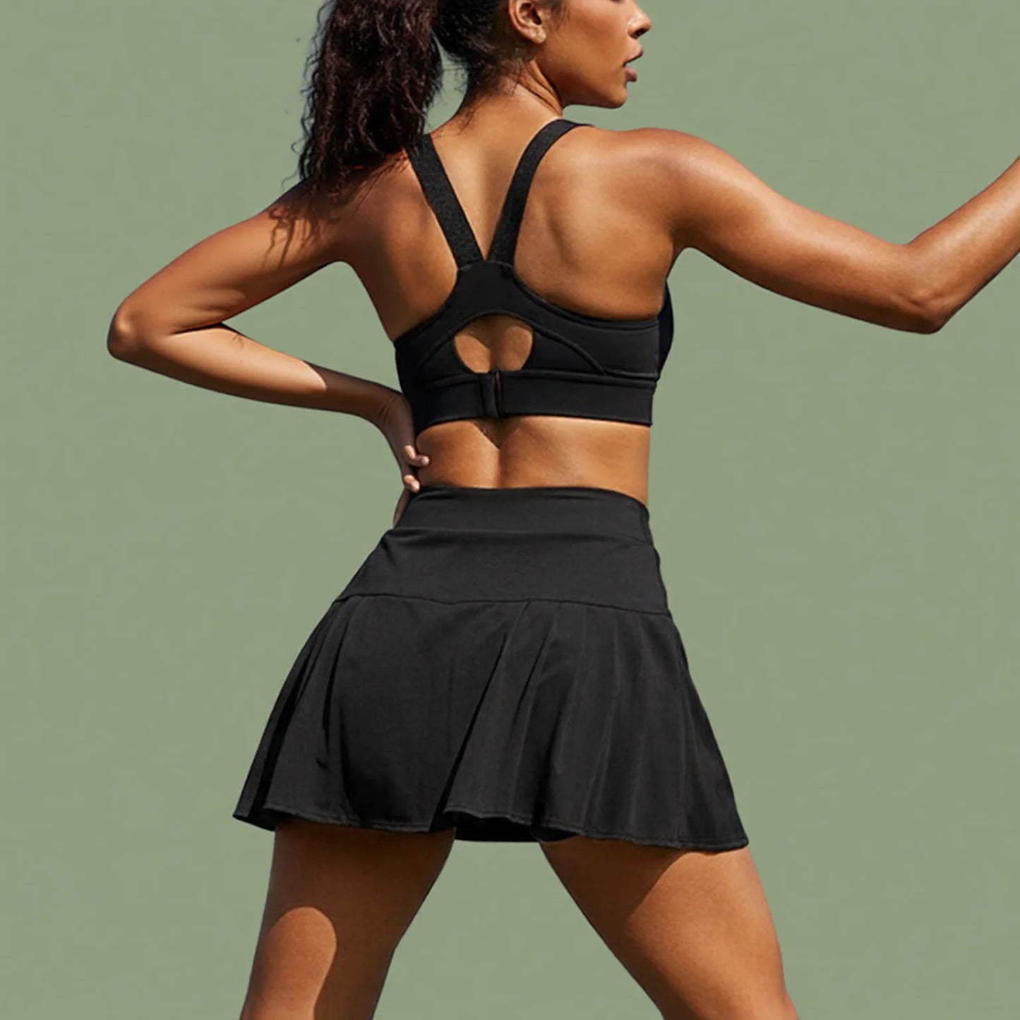 Plus-Size High-Impact Sports Bra for Running and Yoga