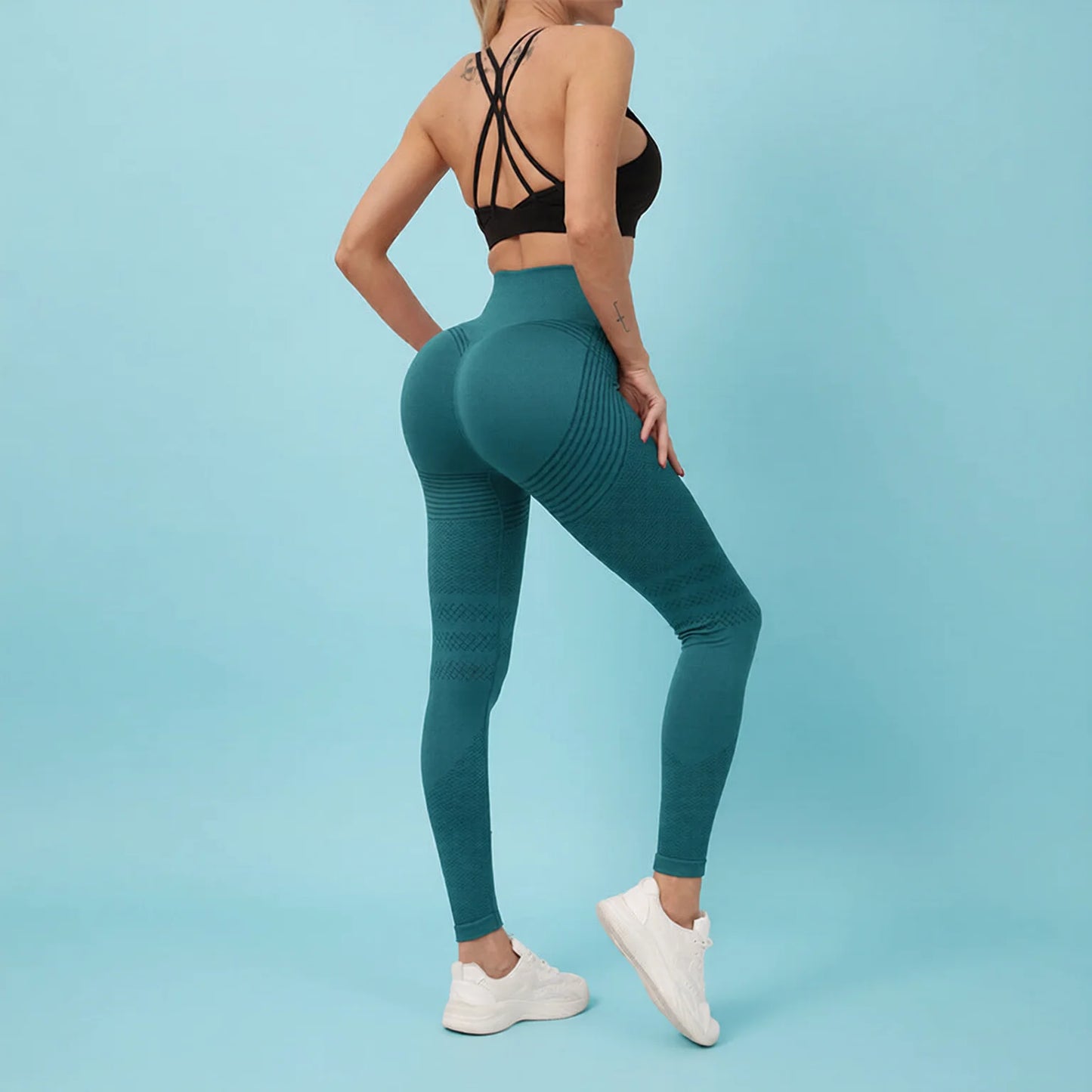 High-Waisted Butt-Lifting Naked Feel Yoga Pants