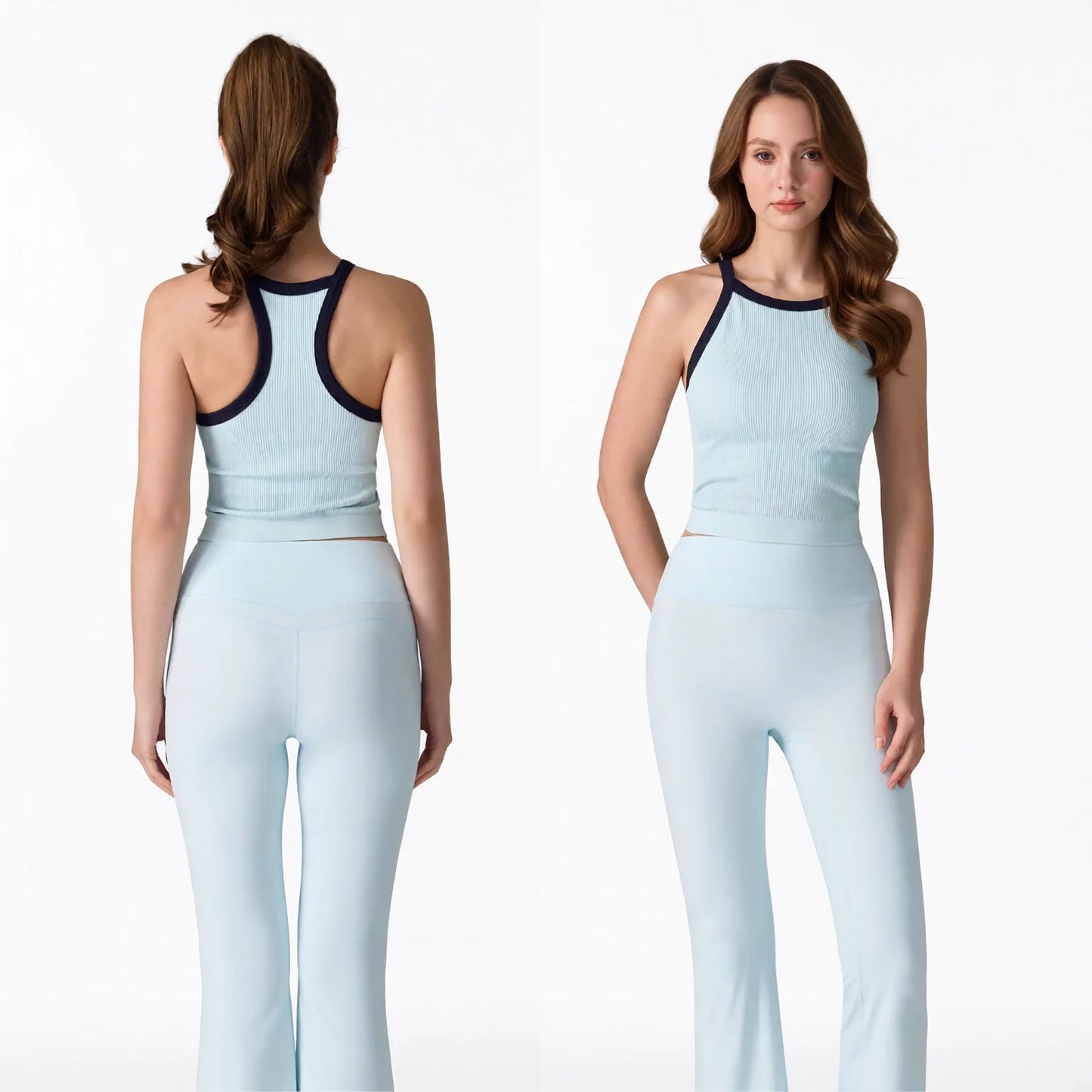 Seamless Strap Sports Vest Padded Gym Yoga Bra
