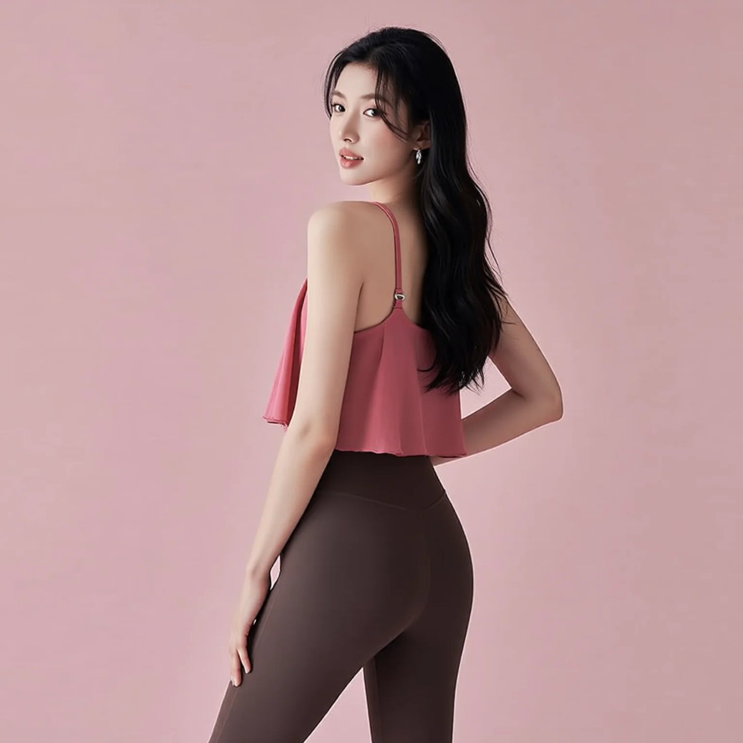 Cloud Mesh Sports Bra with Built-in Support
