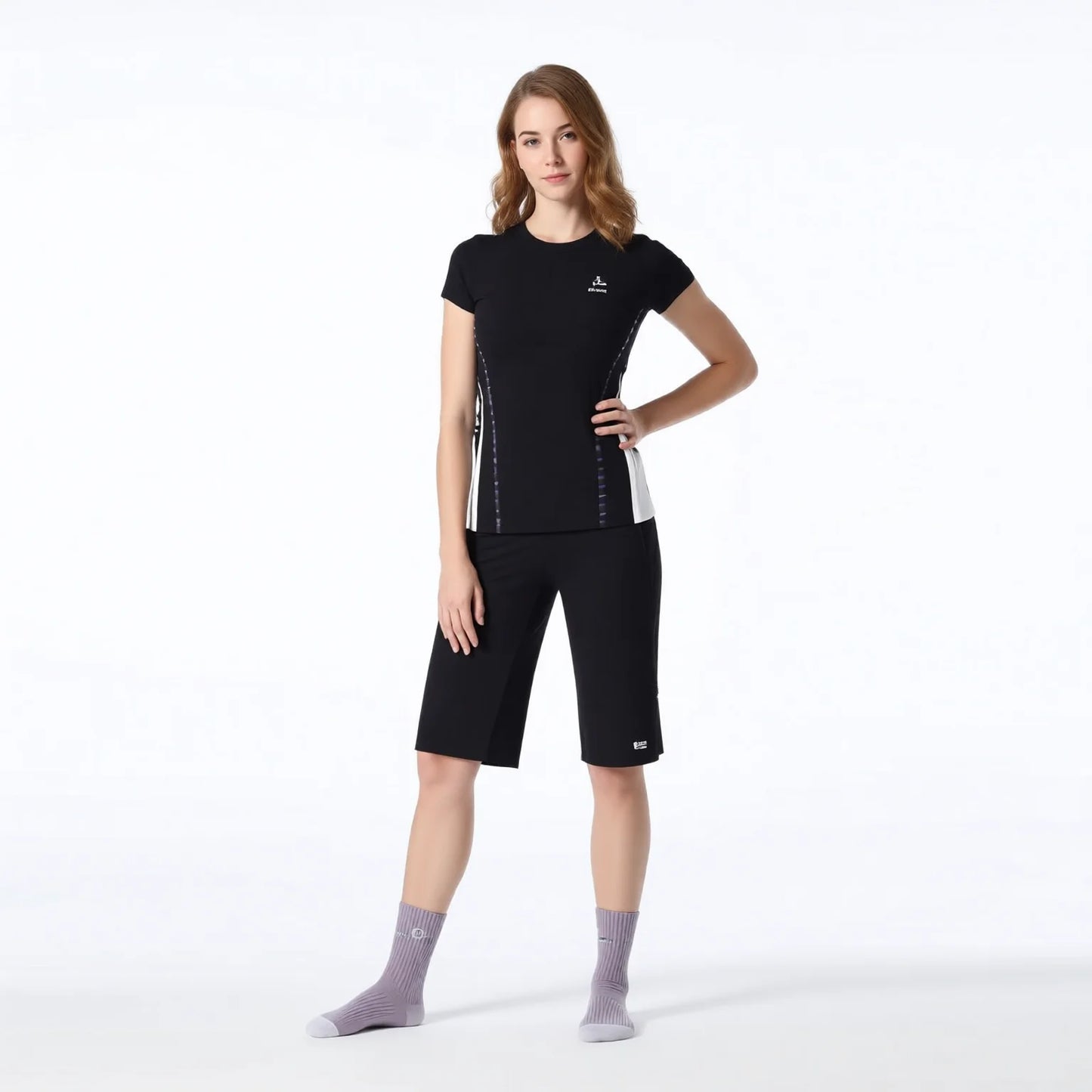 Women's Mid Calf Towel Sole Sports Socks - Breathable Casual Crew Socks