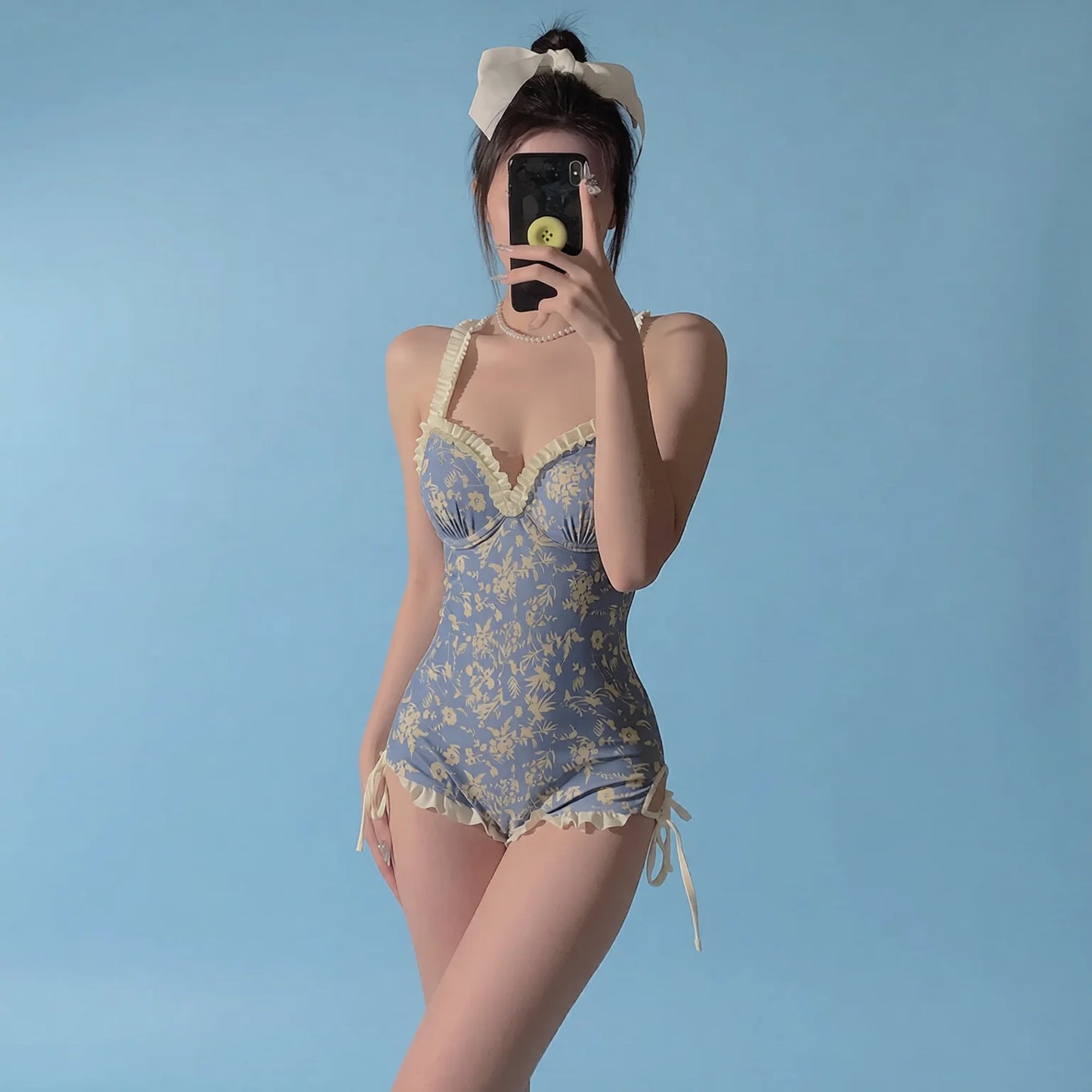 Flattering One Piece Swimsuit