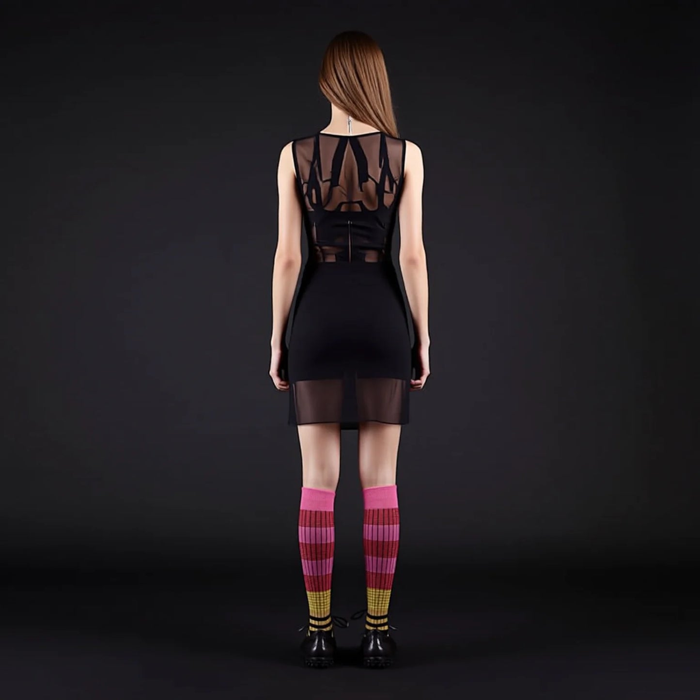 Colourful Retro Striped Calf Socks - Barn Style Leg Warmers