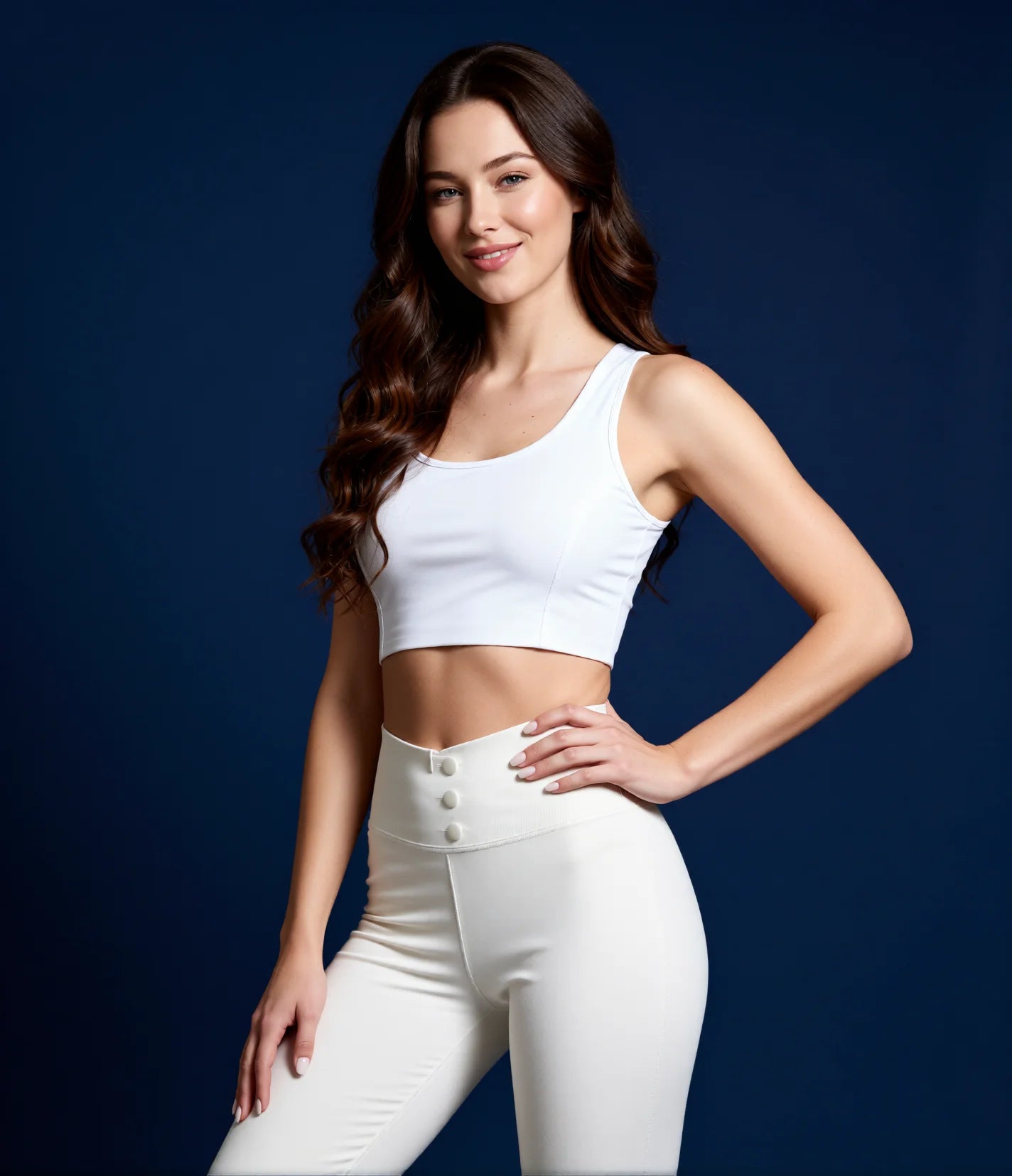 High Waisted Flared Bootcut Yoga Leggings with Tummy Control