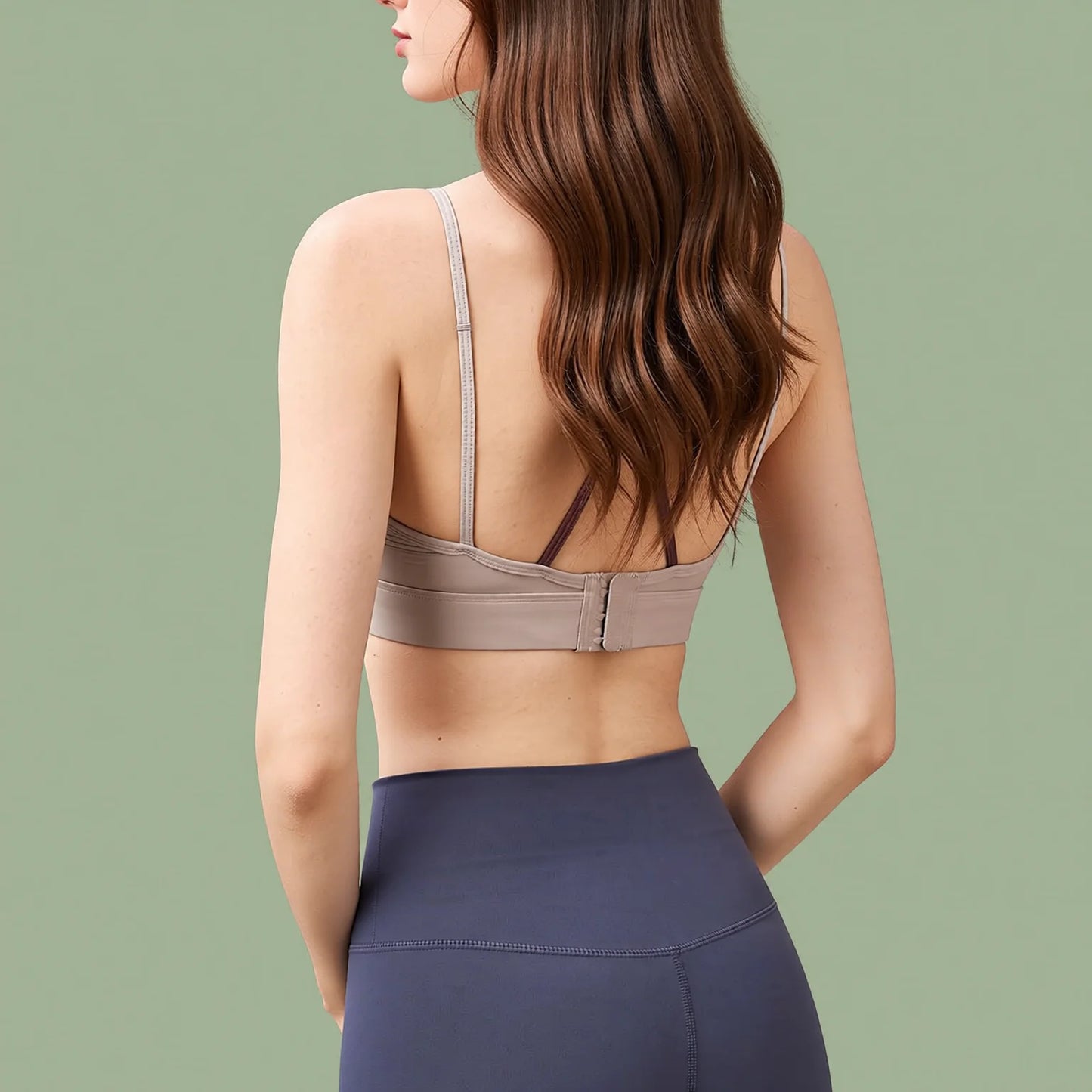High Support Cross-Back Sports Bra for Women