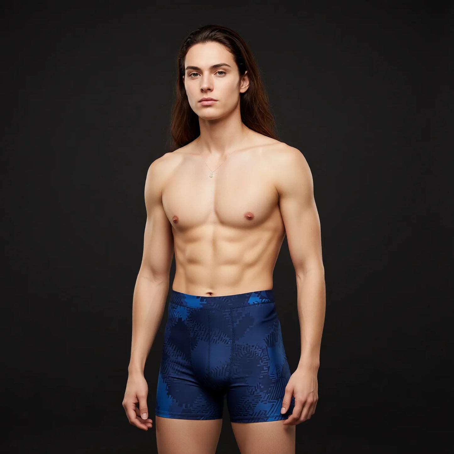 Wide Fit Swim Shorts Anti-Shy Quick Dry Men Beach Shorts