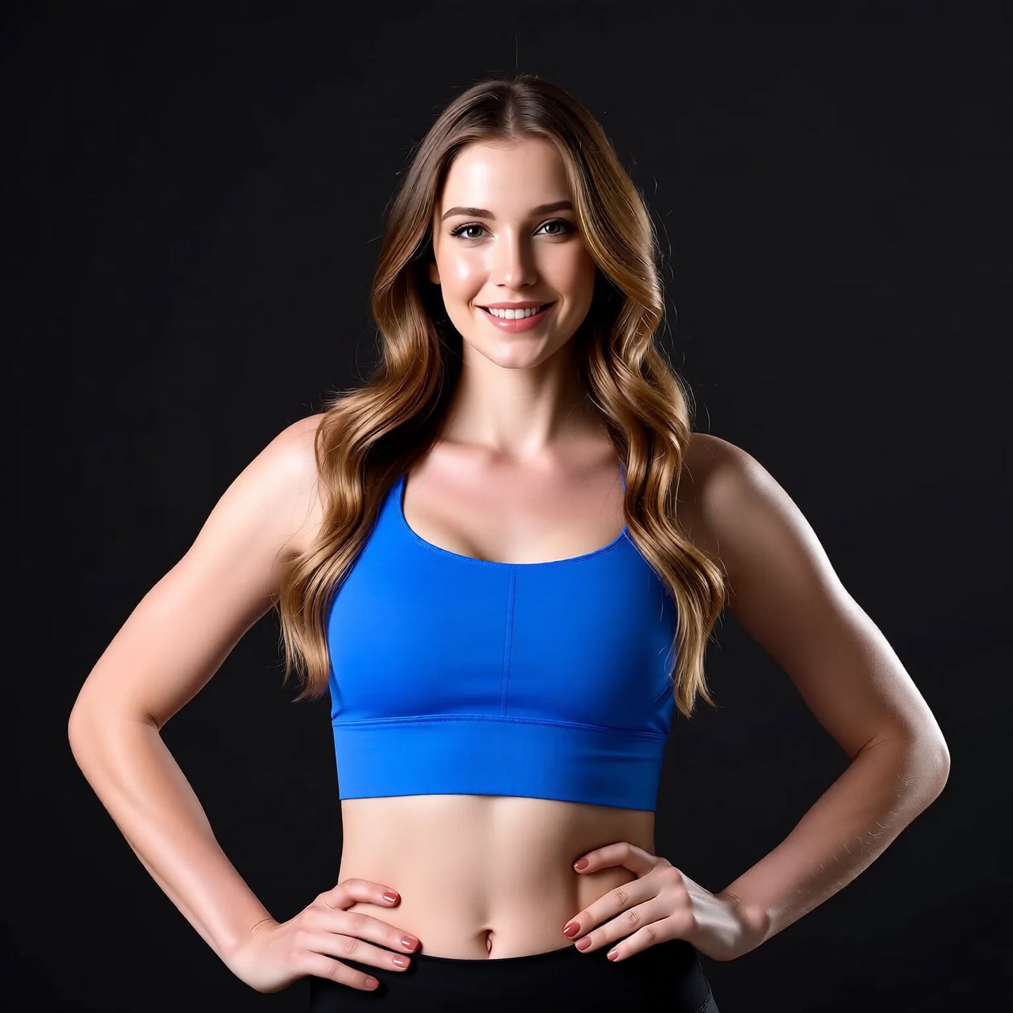 High Intensity Criss Cross Back Sports Bra, High Support