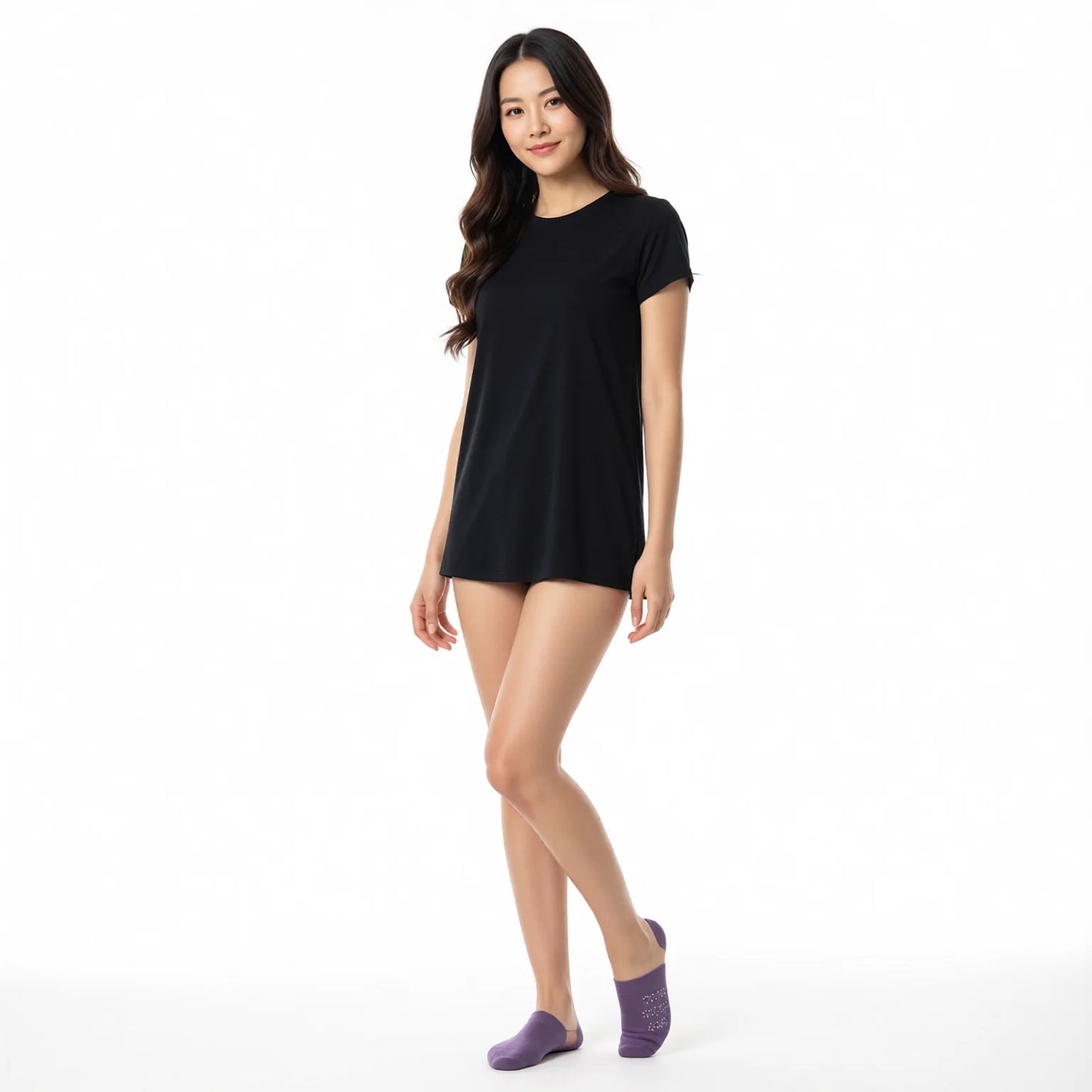 Invisible Half Palm Socks for Women - No Show Boat Socks Summer Thin Cotton