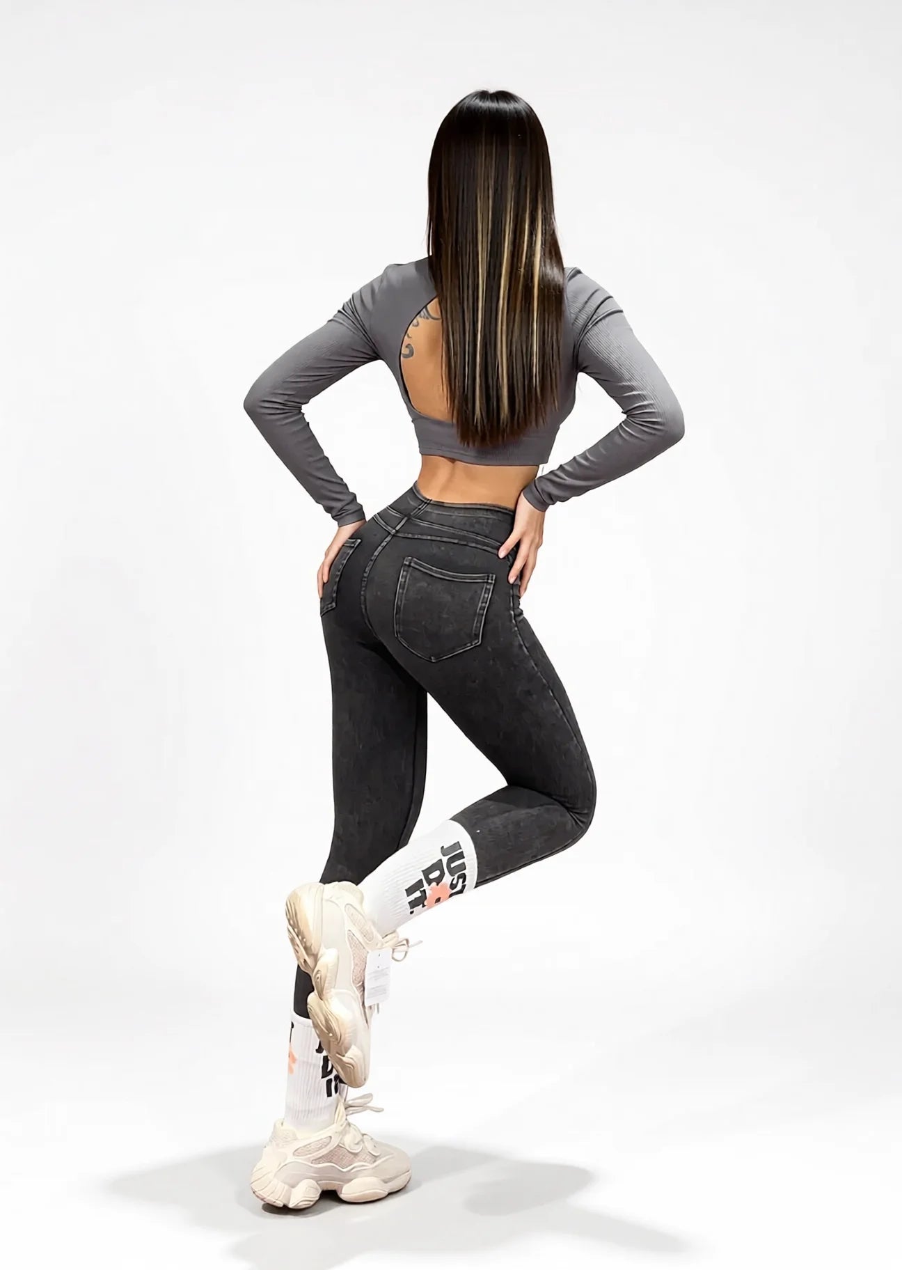 High Waisted Butt Lifting Leggings with Tummy Control
