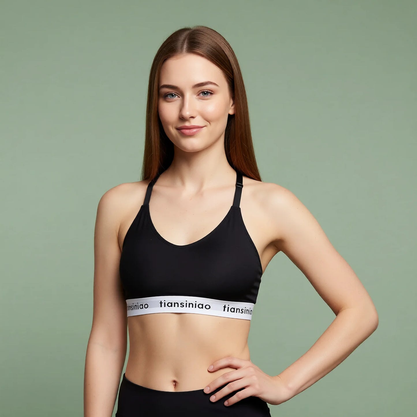 High-Strength Criss-Cross Sports Bra