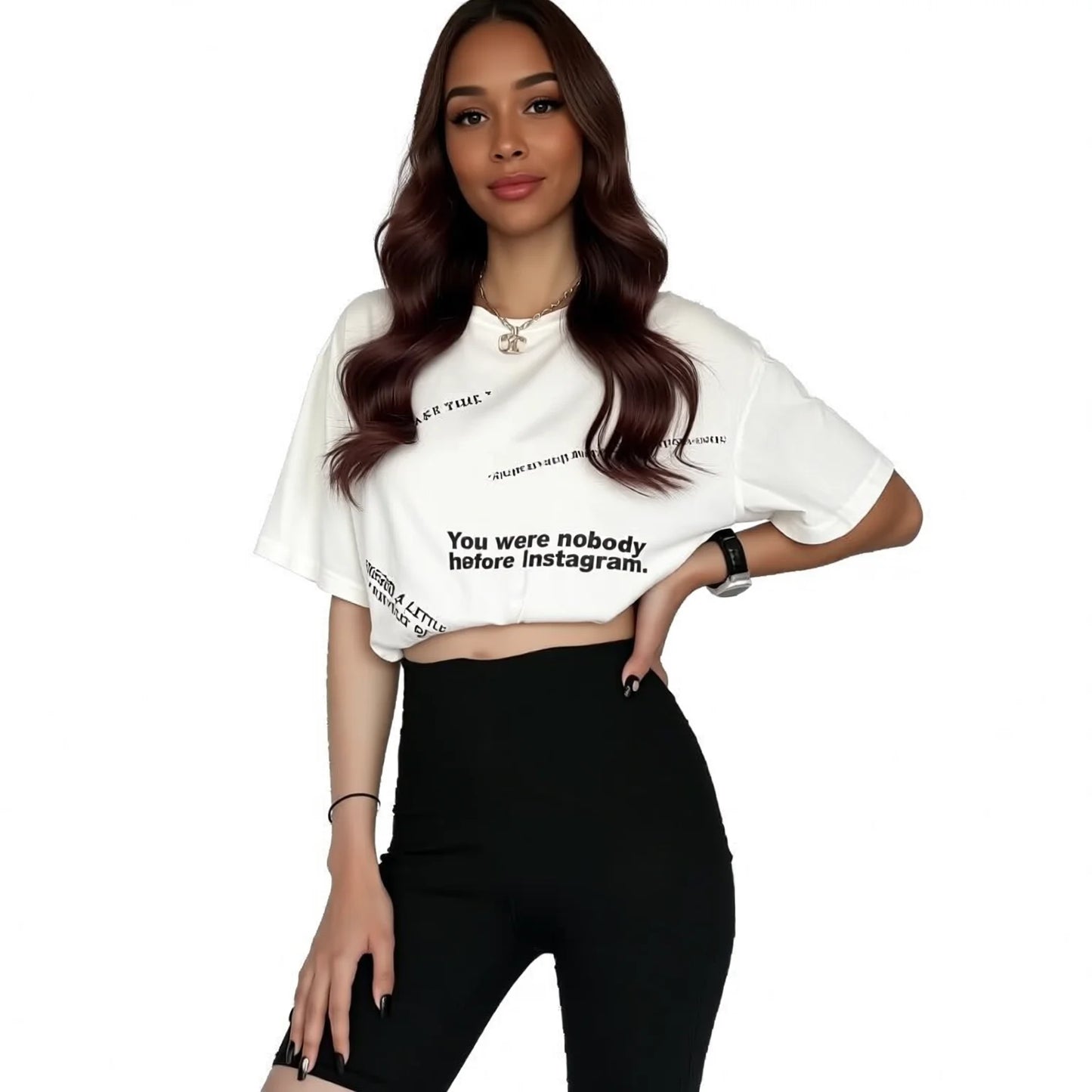 High Waisted Butt Lifting Bike Shorts - Breathable Naked Feel Yoga Shorts