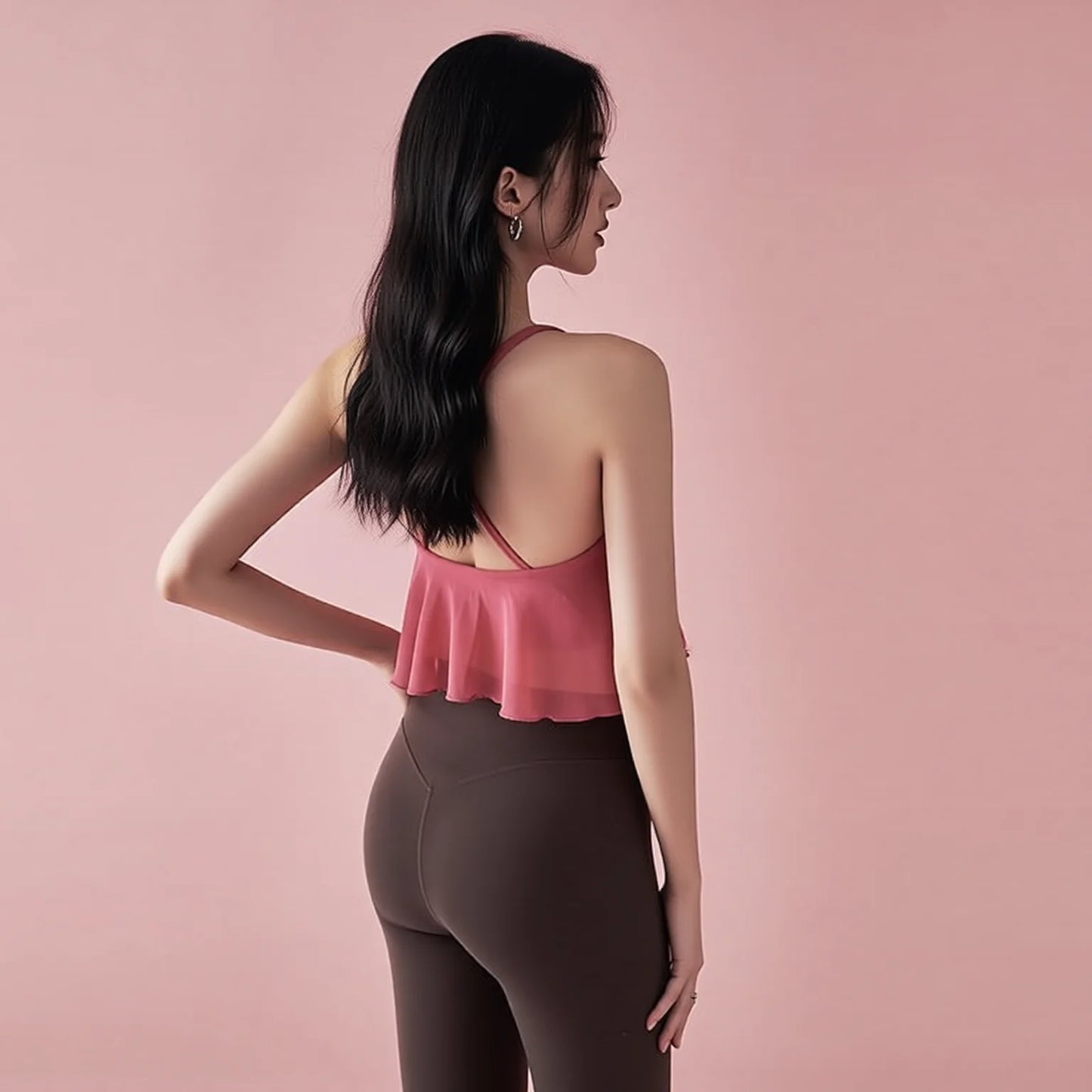 Cloud Mesh Sports Bra with Built-in Support