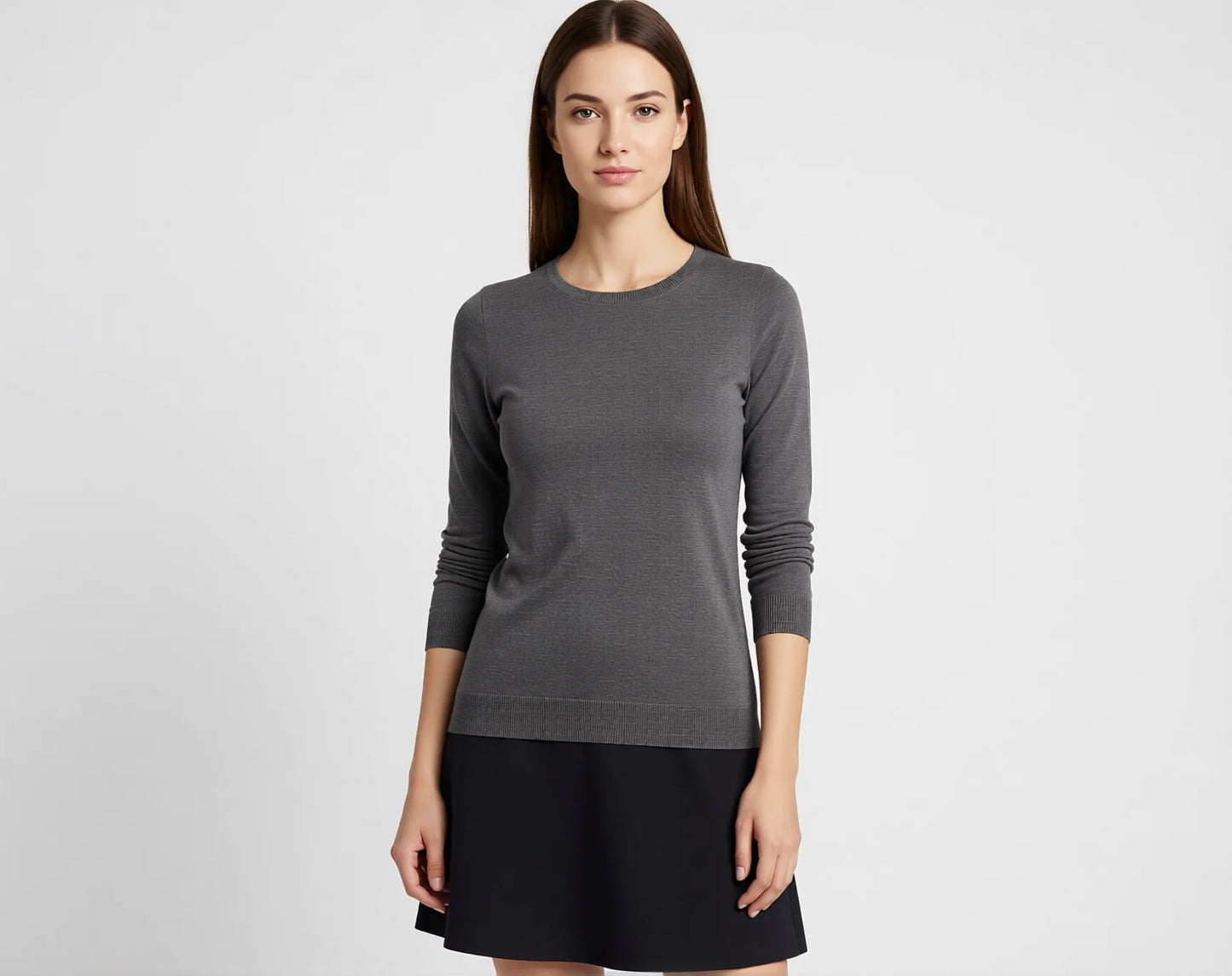 High-Waisted Ribbed Bow Detail Leggings Soft Cotton Blend