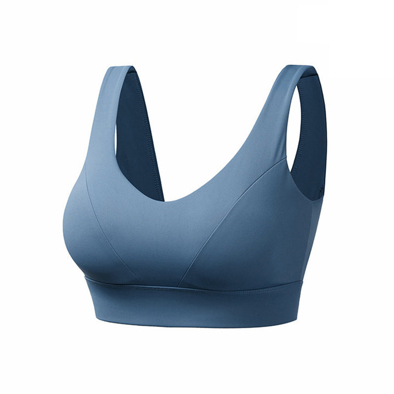 Padded One-Piece Yoga Crop Top - Sports Bra Camisole