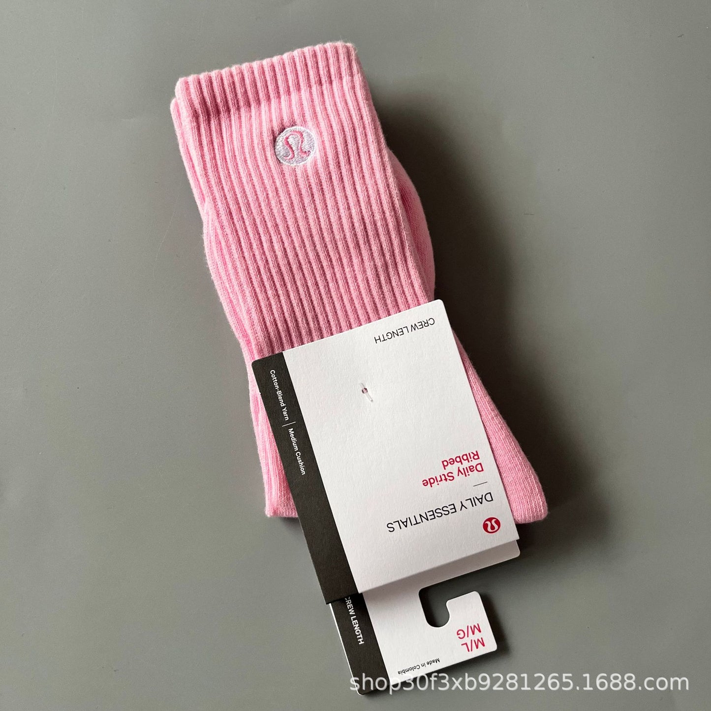 Women's Mid Calf Towel Sole Sports Socks - Breathable Casual Crew Socks