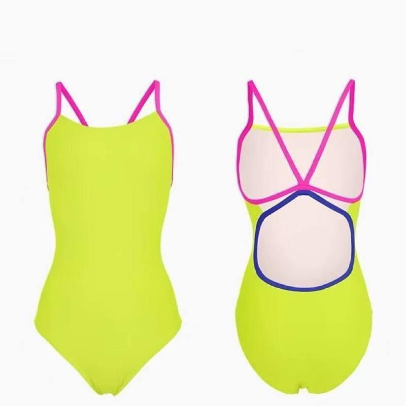 High-Leg Cutout One-Piece Swimsuit