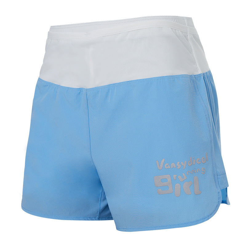High-Waisted Running Shorts with Side Pockets for Women