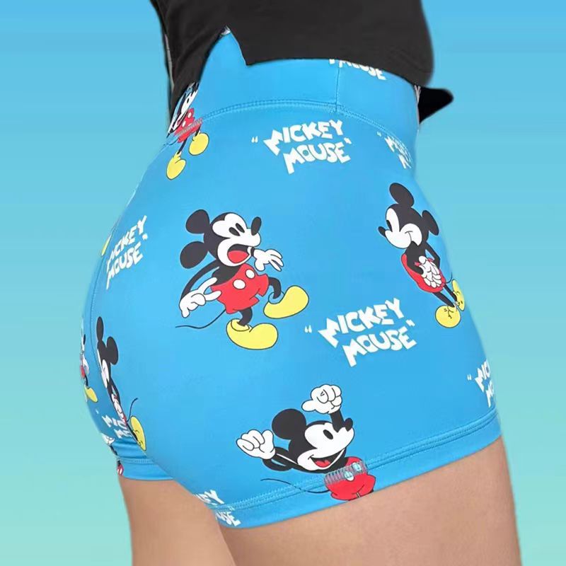 High Waist Butt-Lifting Yoga Shorts for Women