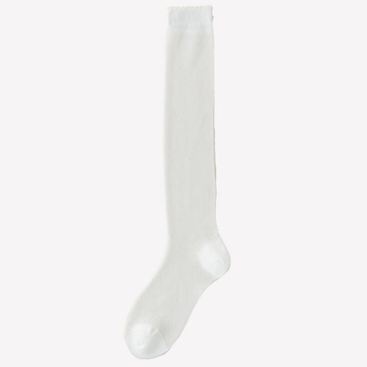 Shiny Metallic Sheer Knee High Socks Women Breathable Summer Stockings