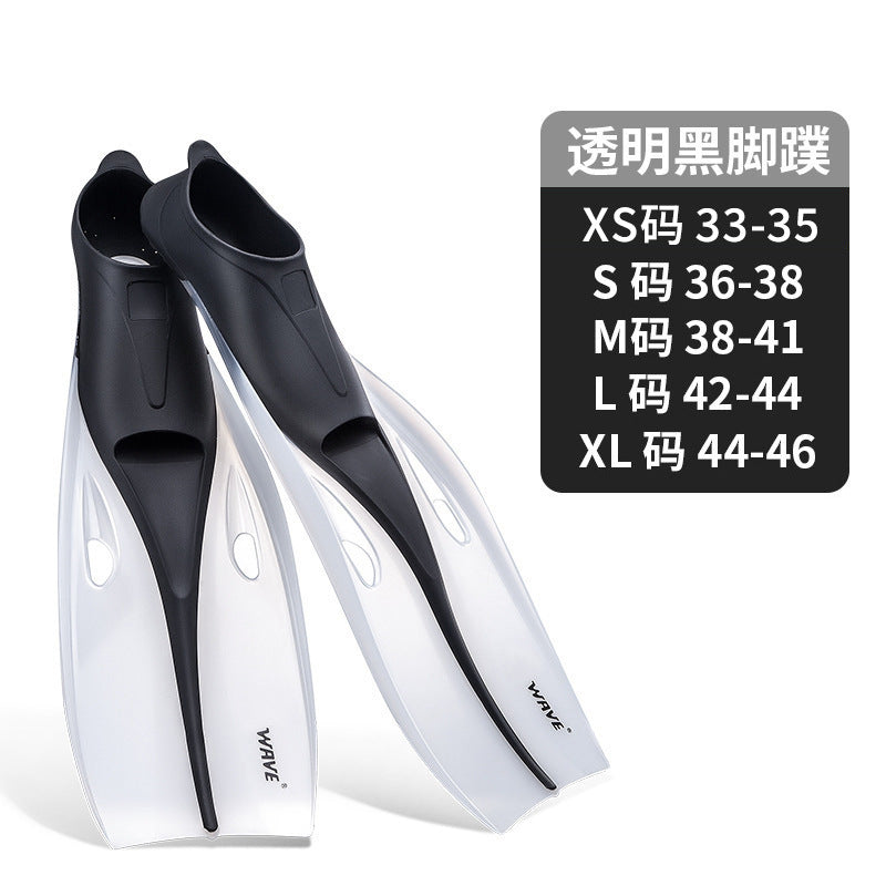 Soft Rubber Adult Swim Fin for Free Diving & Swimming
