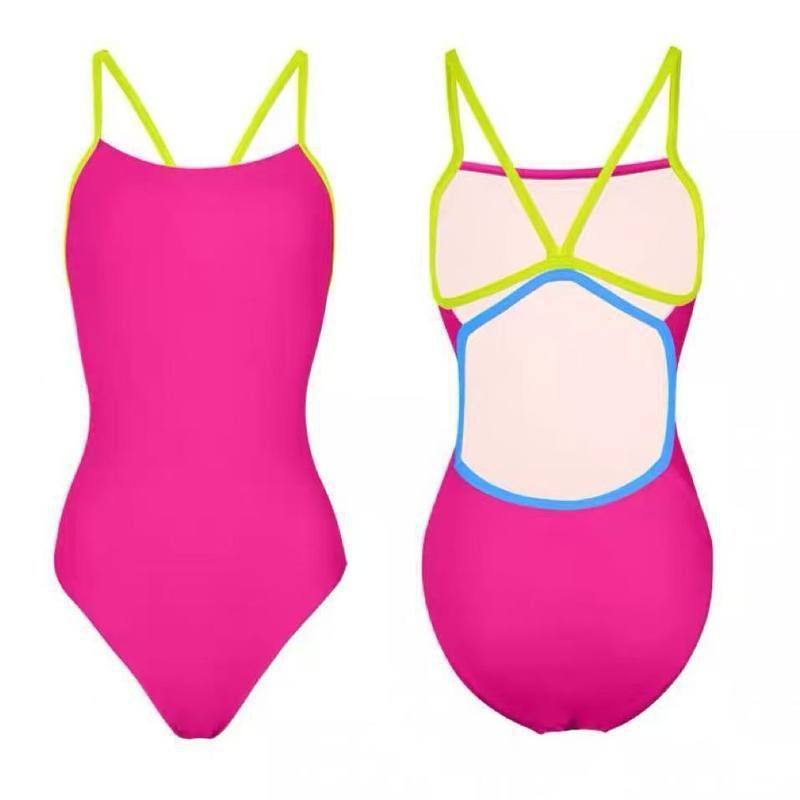 High-Leg Cutout One-Piece Swimsuit