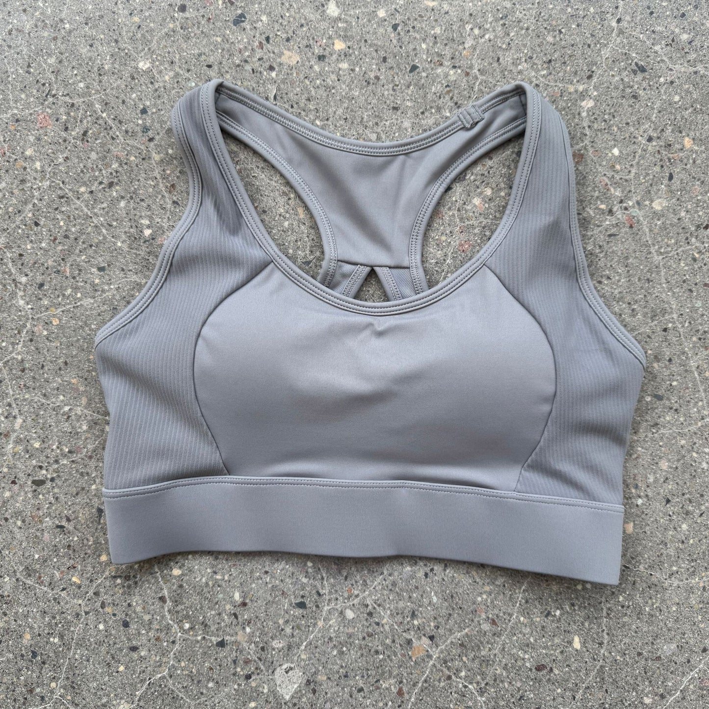 High Support Sports Bra with Adjustable Straps & Fixed Cups