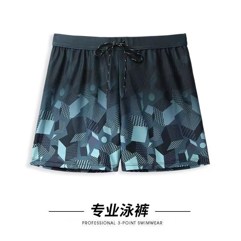 Wide Fit Swim Shorts Anti-Shy Quick Dry Men Beach Shorts