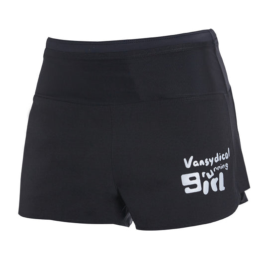 High-Waisted Running Shorts with Side Pockets for Women