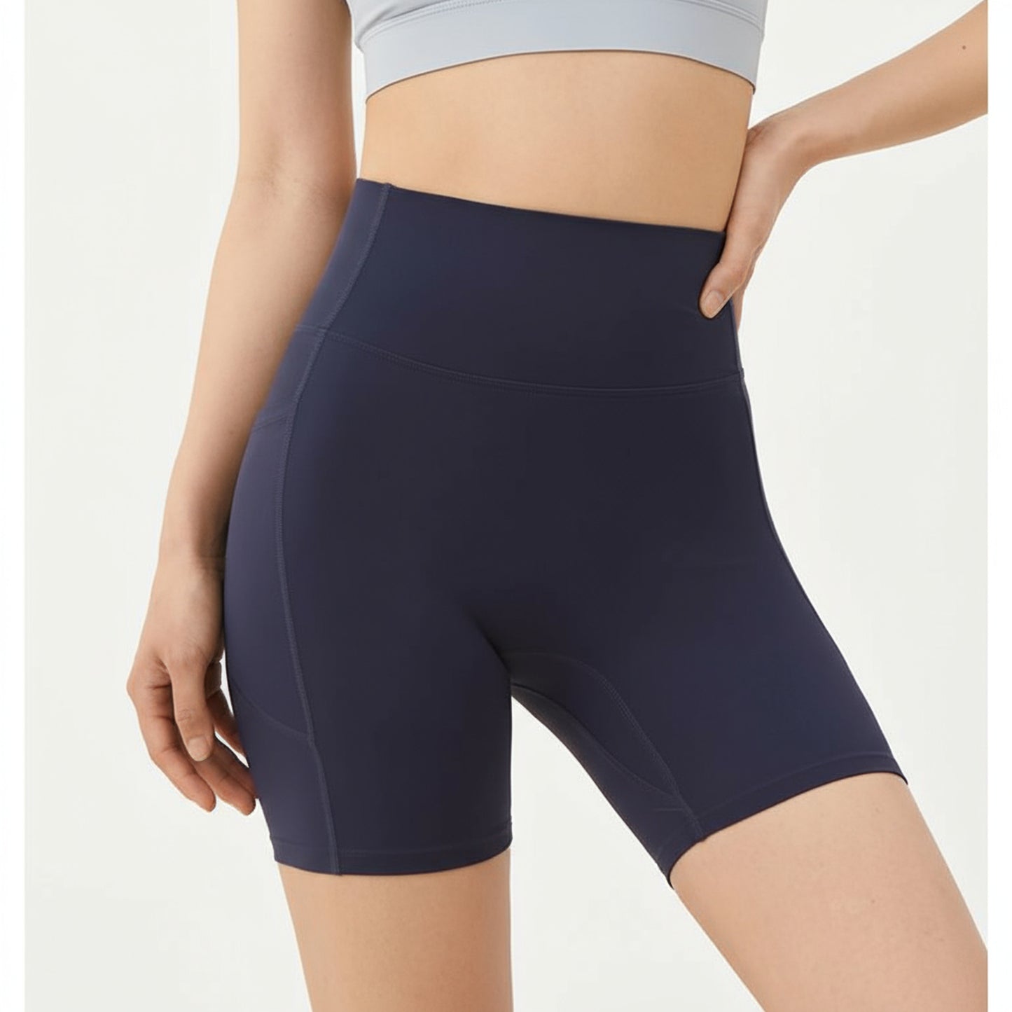 Peach Butt Lift Three-Quarters Yoga Shorts High-Waist Sculpting