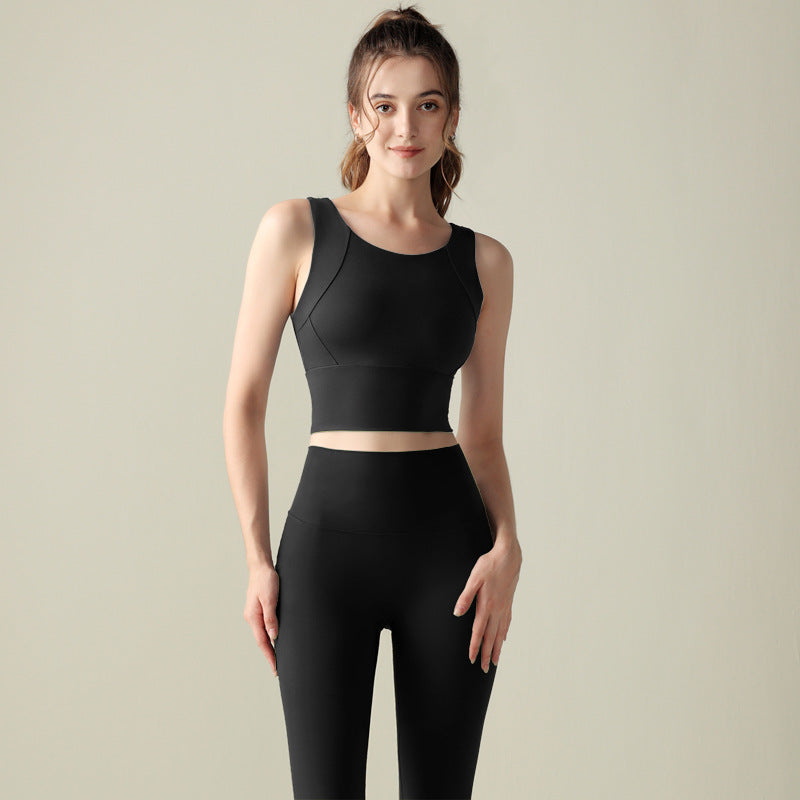 High Intensity Support Sports Bra with Removable Pads - Yoga Workout Bra