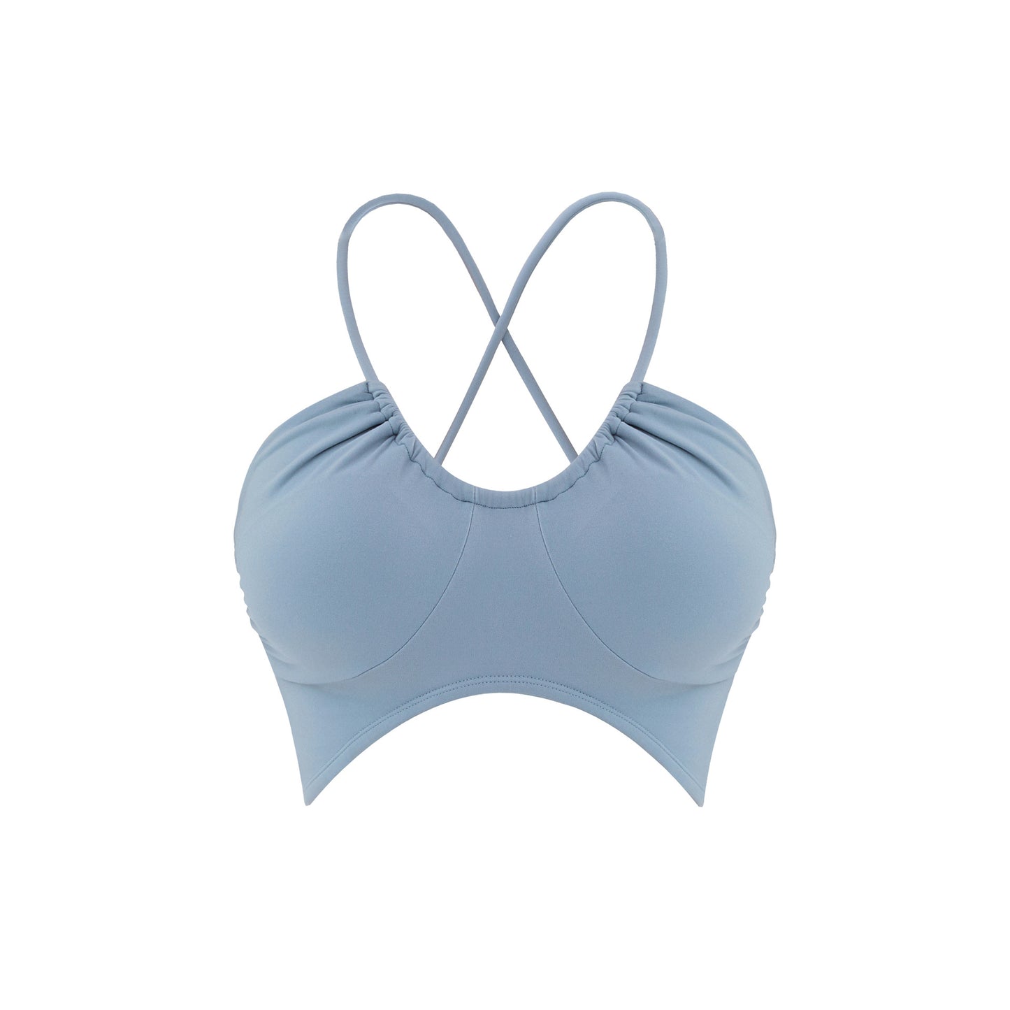 Criss Cross Back Seamless Yoga Bra
