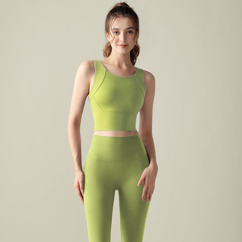 High Intensity Support Sports Bra with Removable Pads - Yoga Workout Bra