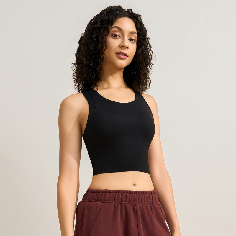 Mid Intensity Sportswear Bra - One Piece Tank Top for Gym Yoga