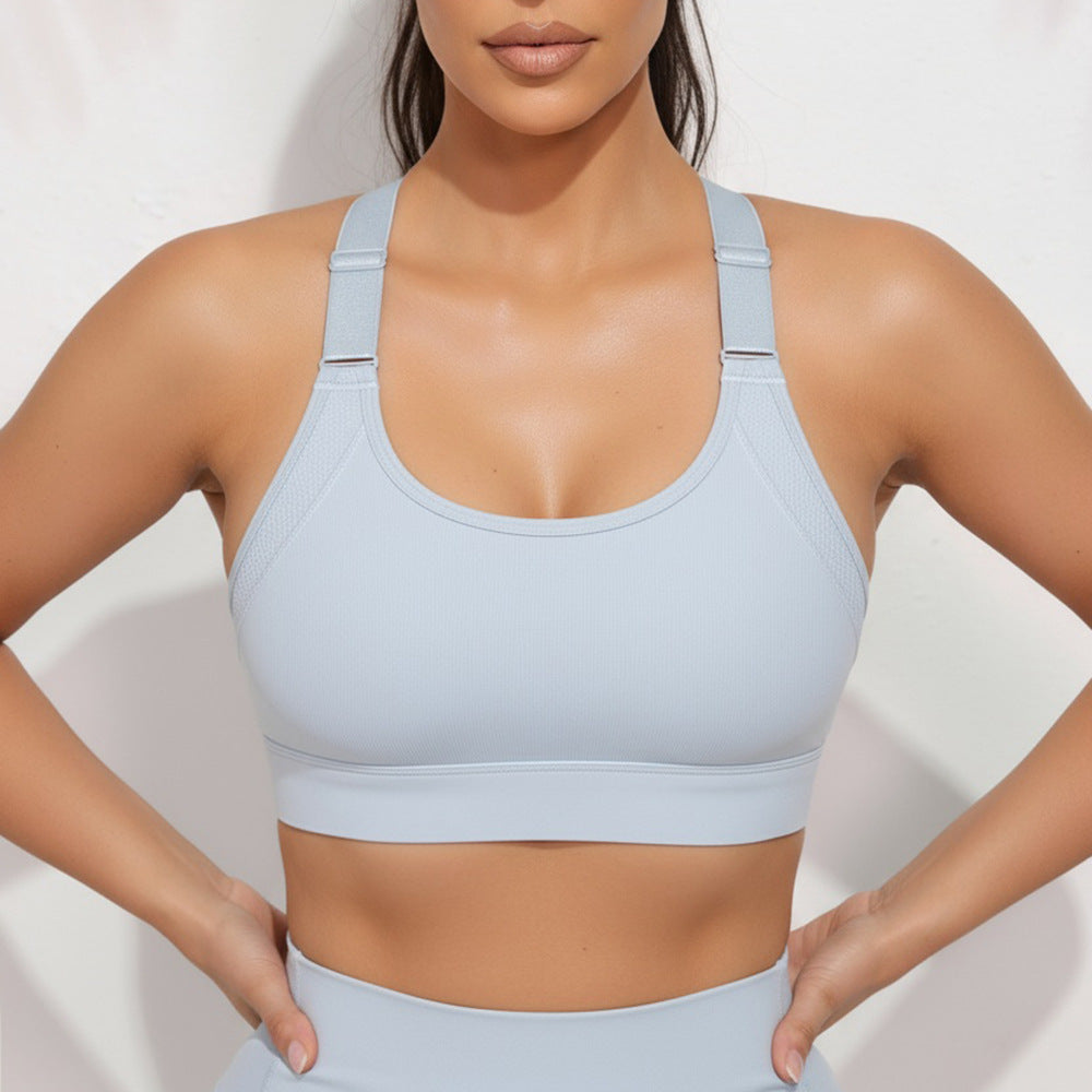 High-Impact Support Sports Bra for Running and Fitness