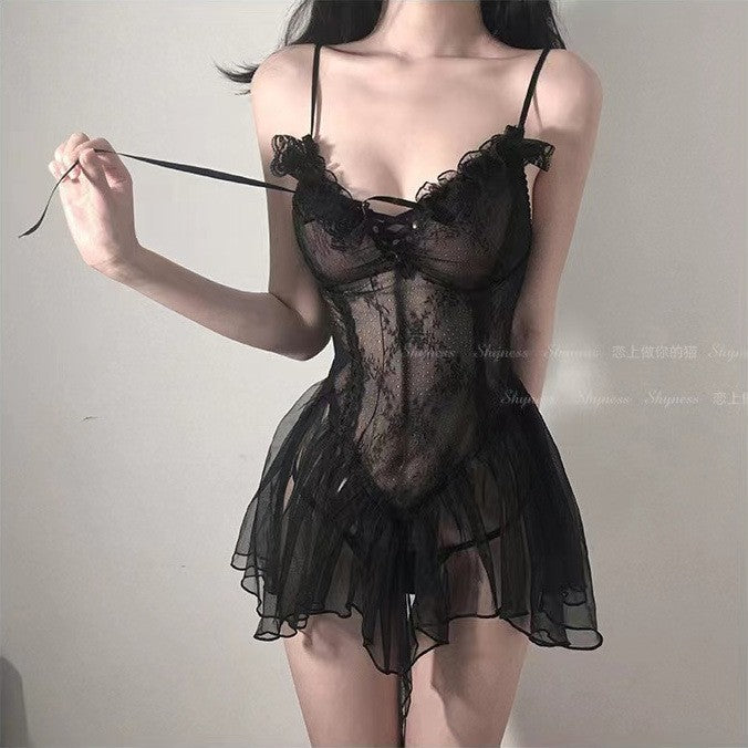 Sexy Micro-Sheer Princess Nightie
