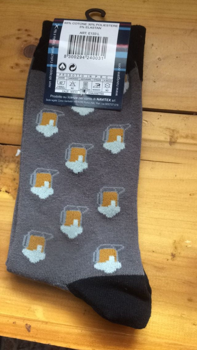 Fun Animal Print Crew Socks - Novelty Cotton Socks for Men & Women