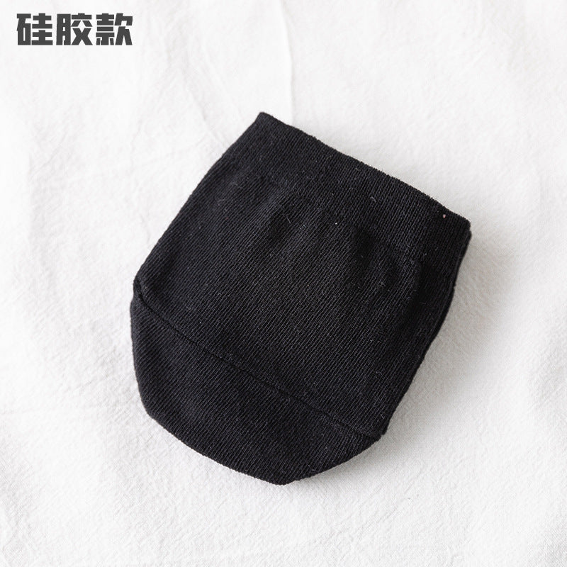 Invisible Half Palm Socks for Women - No Show Boat Socks Summer Thin Cotton