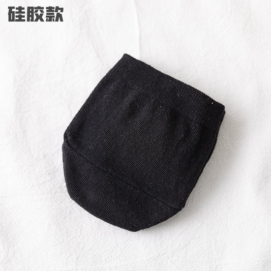 Invisible Half Palm Socks for Women - No Show Boat Socks Summer Thin Cotton