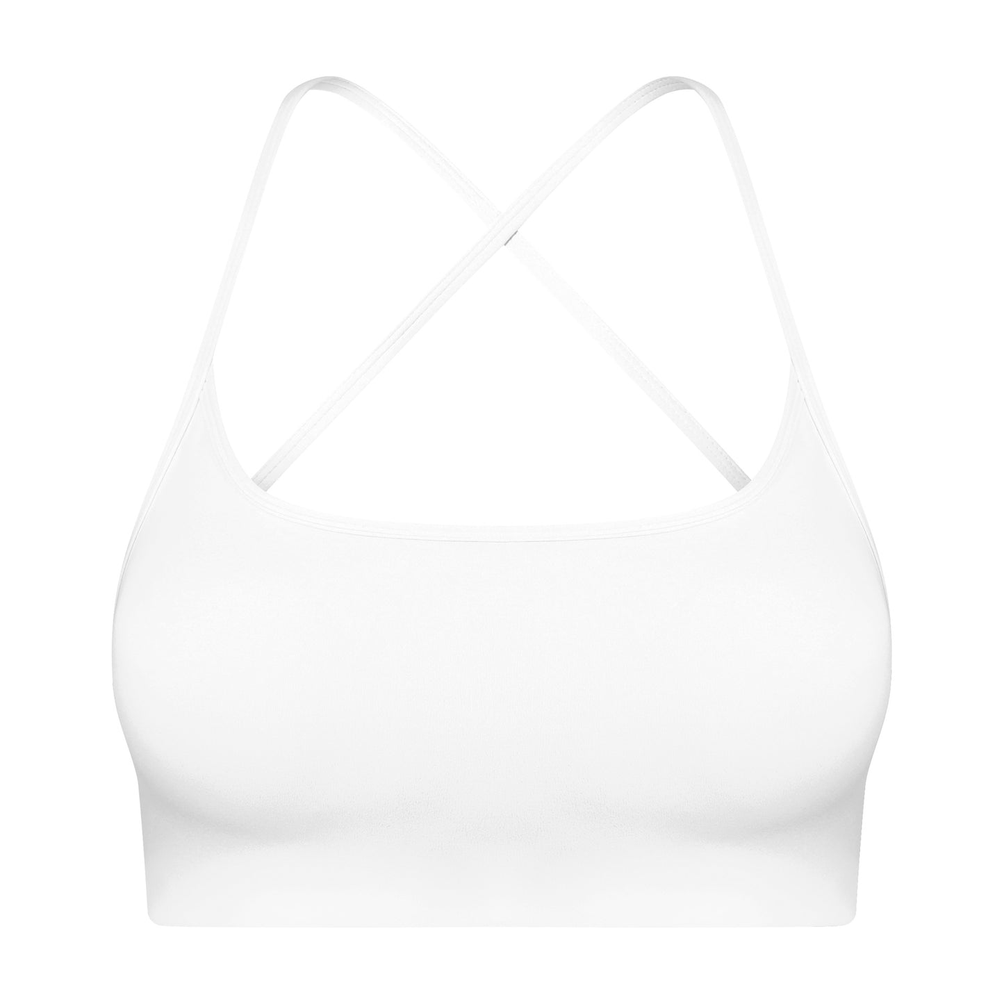 Criss-Cross Back Sports Bra for Women