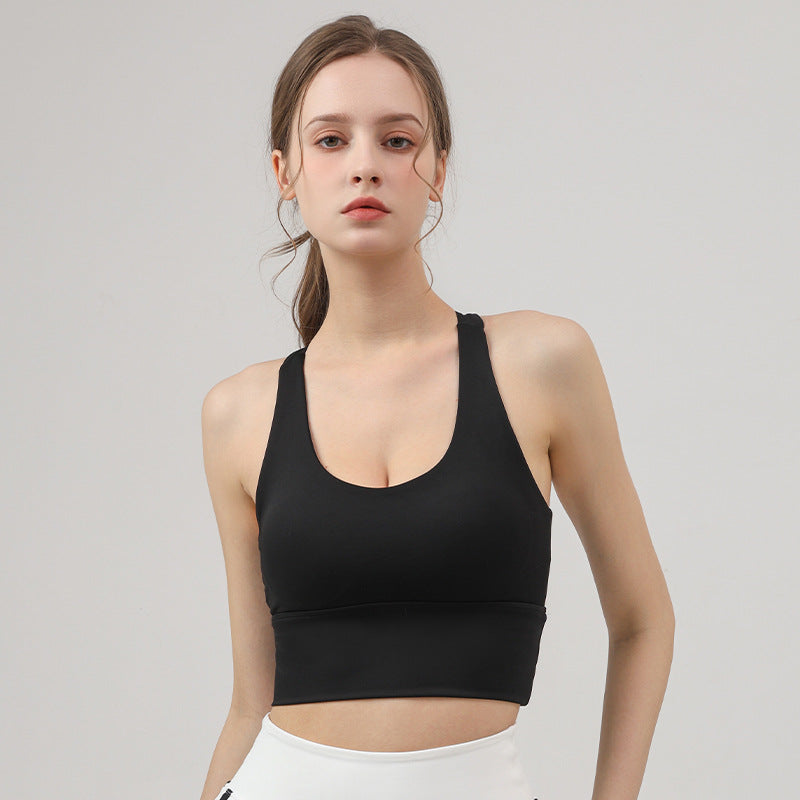 High Impact Seamless Sports Bra - Jiggle-Free Yoga & Running